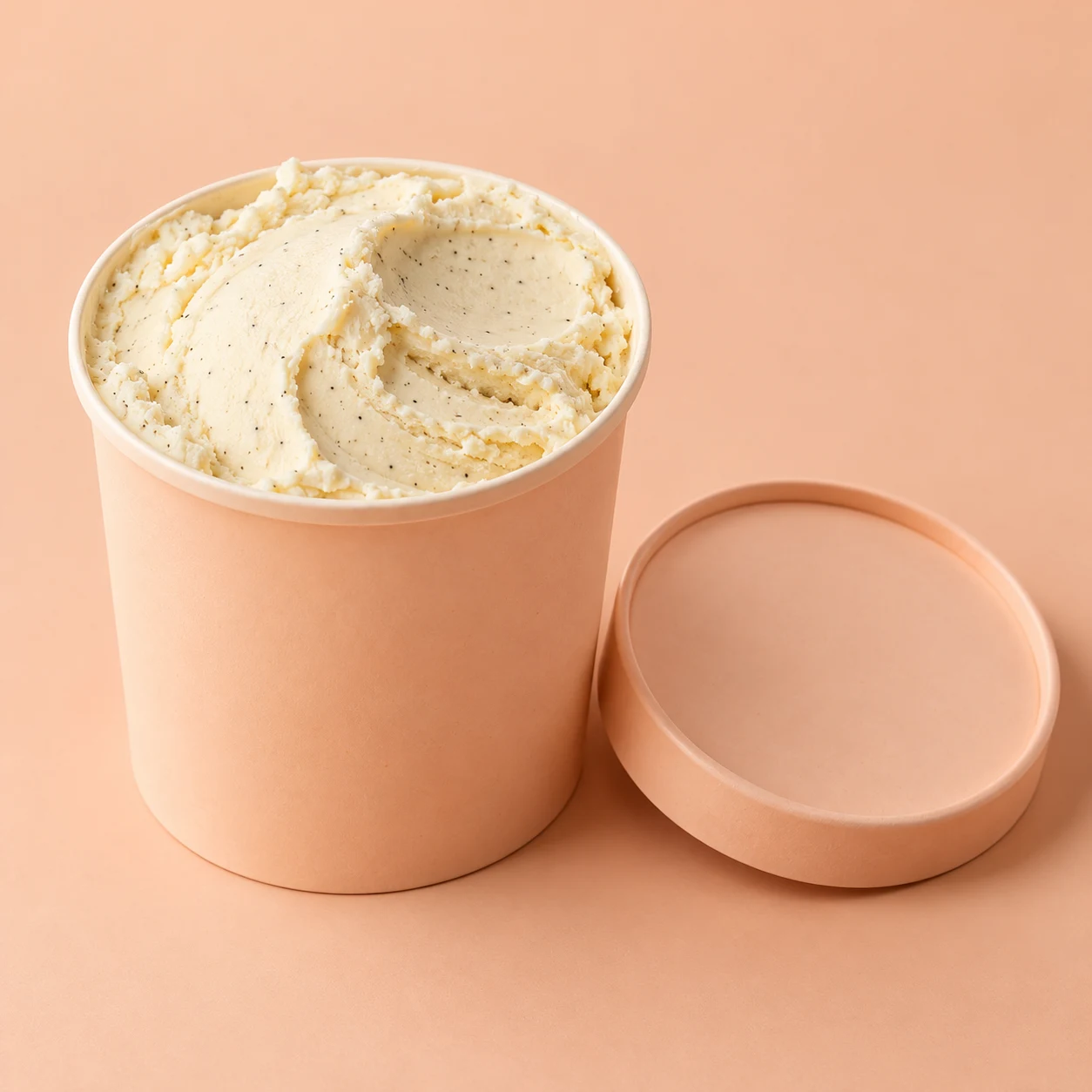Vanilla bean ice cream